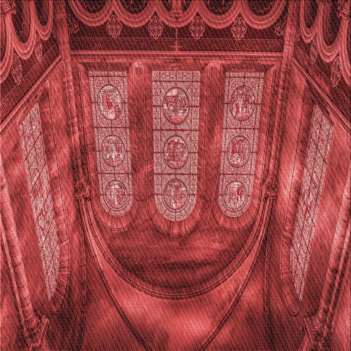 Round Machine Washable Transitional Orange Rug, wshpat3422rd