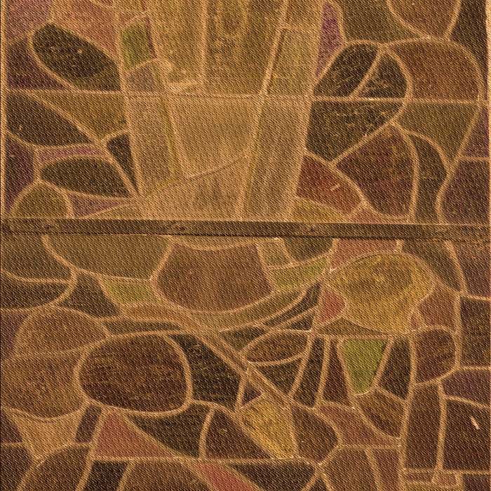 Patterned Red Brown Rug, pat3423org