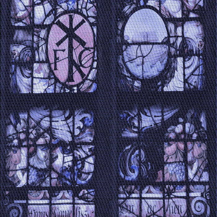 Patterned Periwinkle Purple Rug, pat3424blu