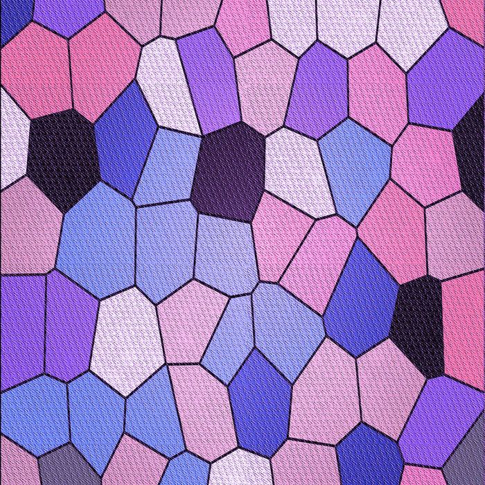 Patterned Bright Lilac Purple Rug, pat3425pur