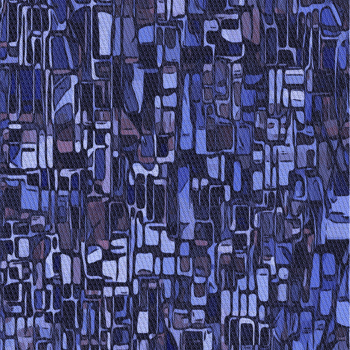 Machine Washable Transitional Night Blue Rug, wshpat3426blu