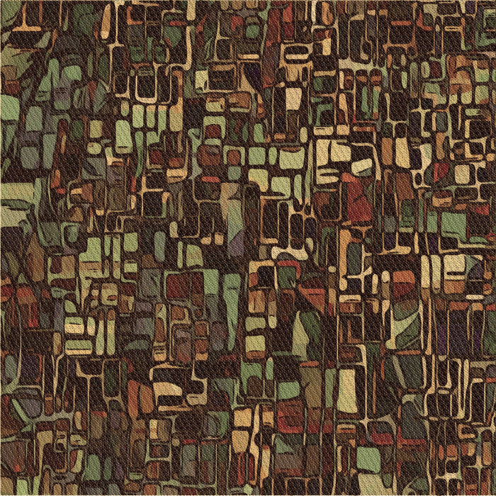 Round Machine Washable Transitional Night Red Rug, wshpat3426brn