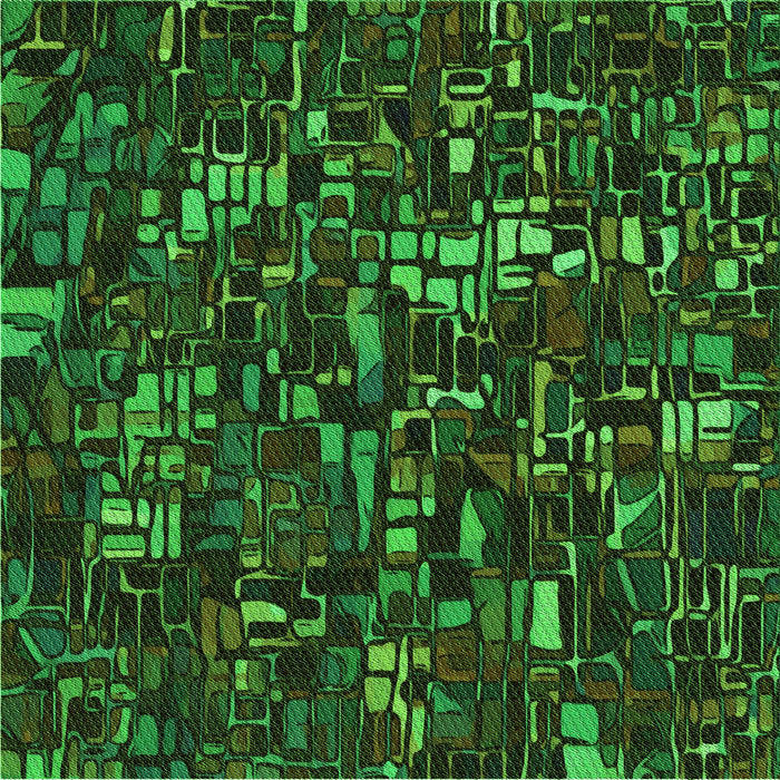 Round Machine Washable Transitional Dark Forest Green Rug, wshpat3426grn