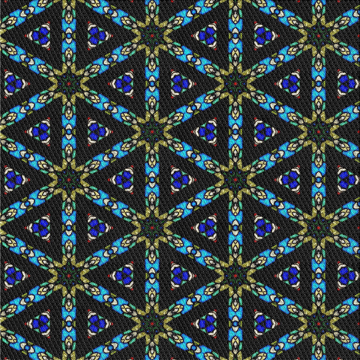 Square Patterned Green Novelty Rug, pat3427