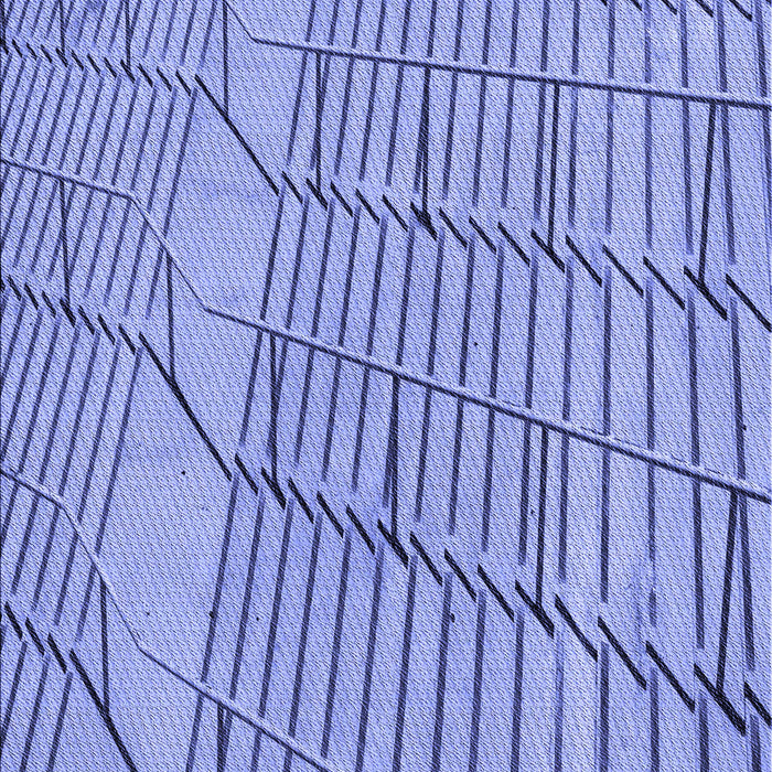 Patterned Jeans Blue Rug, pat3429blu