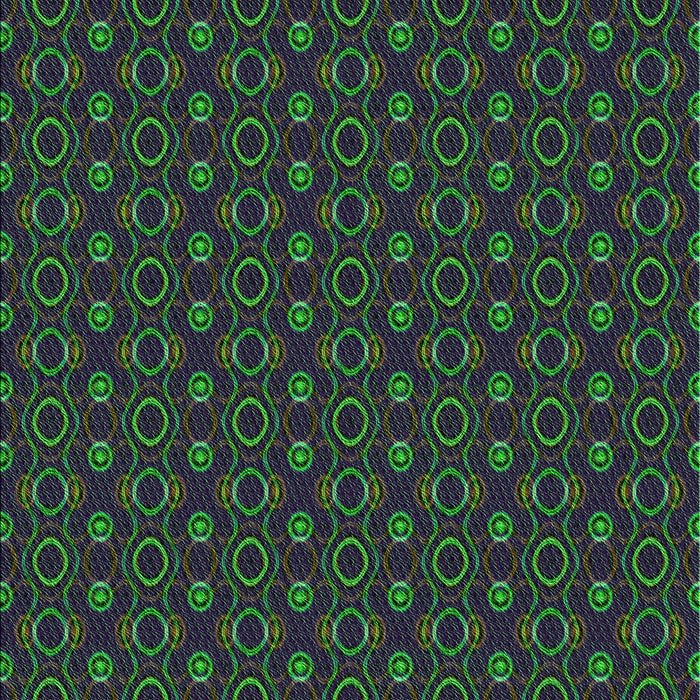 Patterned Night Blue Rug, pat343grn