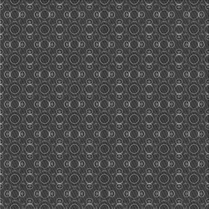 Round Machine Washable Transitional Charcoal Black Rug, wshpat343gry