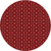 Square Machine Washable Transitional Red Rug in a Living Room, wshpat343rd