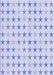 Patterned Lavender Blue Rug, pat3430blu