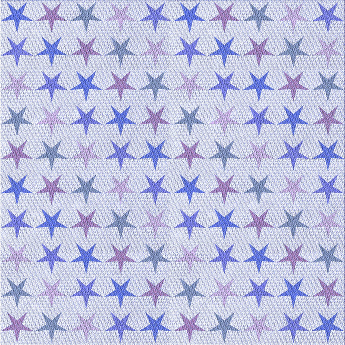 Round Machine Washable Transitional Lavender Blue Rug, wshpat3430blu