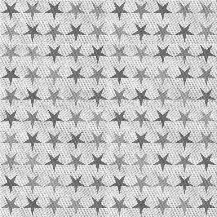 Round Patterned Platinum Gray Rug, pat3430gry