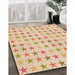 Machine Washable Transitional Orange Rug in a Family Room, wshpat3430org