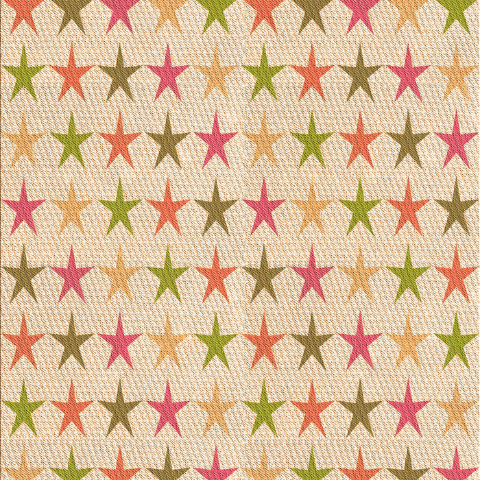 Patterned Orange Rug, pat3430org