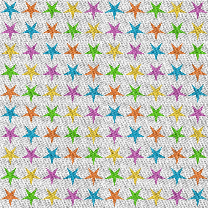 Square Patterned Light Rose Green Novelty Rug, pat3430