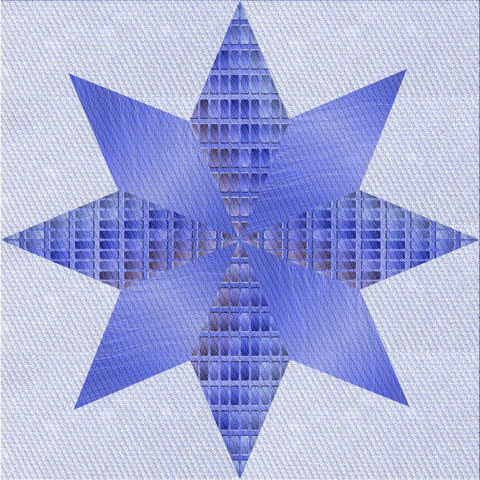 Round Machine Washable Transitional Blue Rug, wshpat3431blu