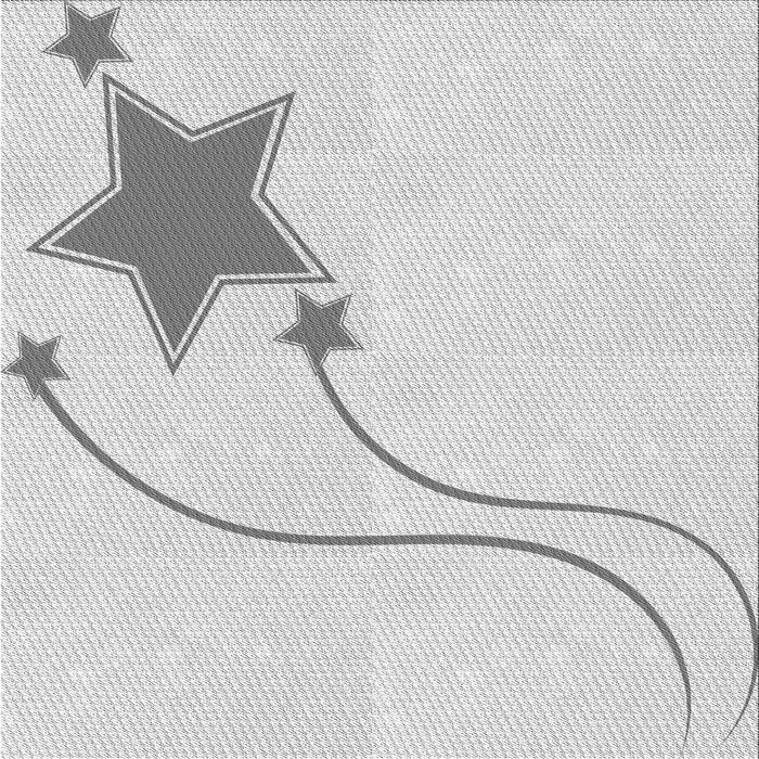 Round Patterned Platinum Gray Rug, pat3432gry