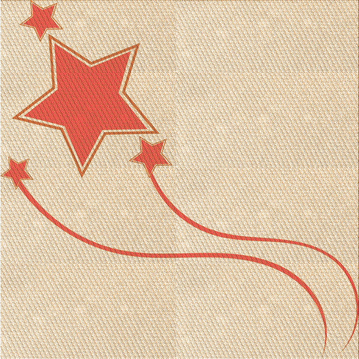 Round Patterned Moccasin Beige Rug, pat3432org