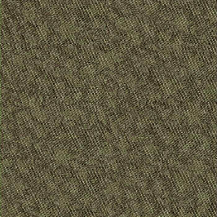 Round Machine Washable Transitional Fern Green Rug, wshpat3433grn