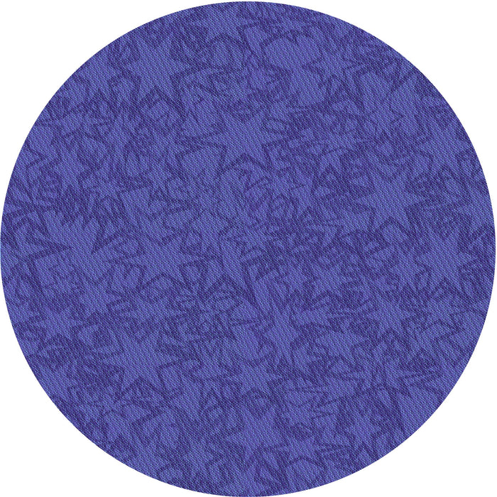 Square Machine Washable Transitional Royal Blue Rug in a Living Room, wshpat3433lblu