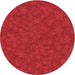 Square Machine Washable Transitional Red Rug in a Living Room, wshpat3433rd