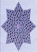 Machine Washable Transitional Periwinkle Purple Rug, wshpat3434blu