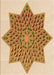 Patterned Brown Gold Rug, pat3434org
