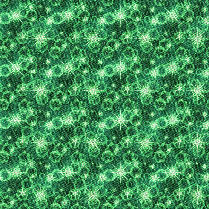 Round Patterned Forest Green Rug, pat3435grn