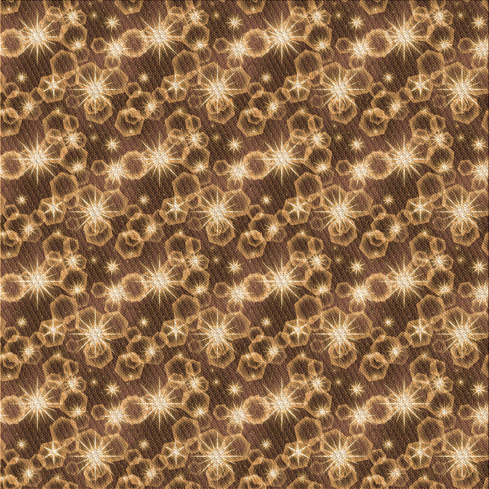 Round Patterned Saddle Brown Rug, pat3435org