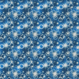 Square Patterned Blue Novelty Rug, pat3435