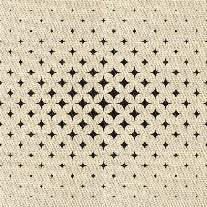 Round Machine Washable Transitional Moccasin Beige Rug, wshpat3436brn