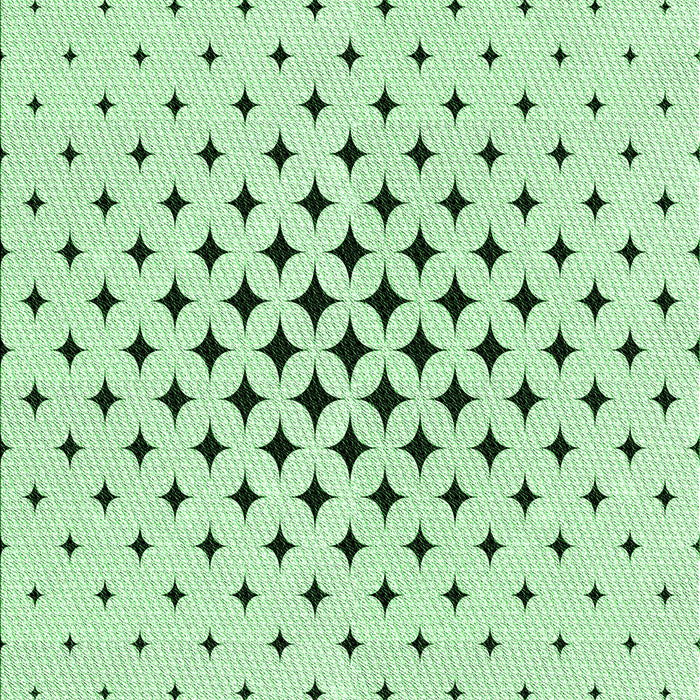 Patterned Mint Green Rug, pat3436grn