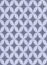 Machine Washable Transitional Lavender Blue Rug, wshpat3437blu