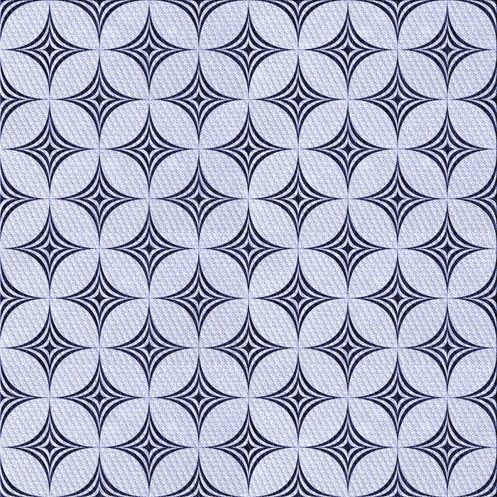 Round Machine Washable Transitional Lavender Blue Rug, wshpat3437blu