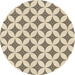 Square Patterned Wheat Beige Rug, pat3437brn