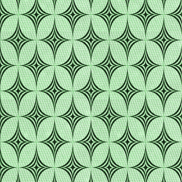 Patterned Mint Green Rug, pat3437grn