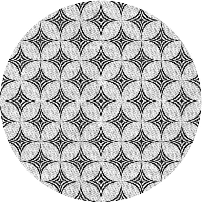 Square Machine Washable Transitional Platinum Gray Rug in a Living Room, wshpat3437gry