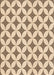 Patterned Light Brown Rug, pat3437org