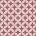 Round Patterned Light Rose Pink Rug, pat3437rd