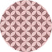 Square Machine Washable Transitional Light Rose Pink Rug in a Living Room, wshpat3437rd