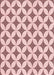 Machine Washable Transitional Light Rose Pink Rug, wshpat3437rd