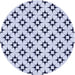 Square Machine Washable Transitional Lavender Blue Rug in a Living Room, wshpat3438blu