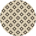 Square Patterned Wheat Beige Rug, pat3438brn