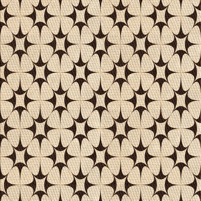 Patterned Light Brown Rug, pat3438org