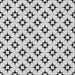 Square Patterned Ash Gray Novelty Rug, pat3438