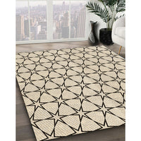 Patterned Brown Rug, pat3439brn