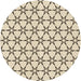 Square Patterned Brown Rug, pat3439brn