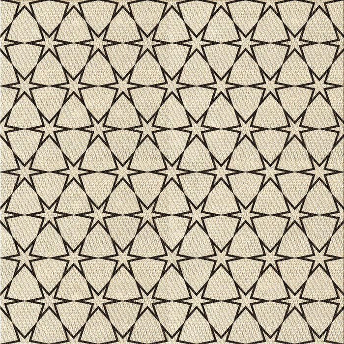 Round Patterned Brown Rug, pat3439brn