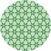 Square Patterned Mint Green Rug, pat3439grn