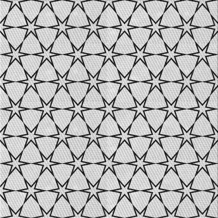 Round Patterned Gray Rug, pat3439gry