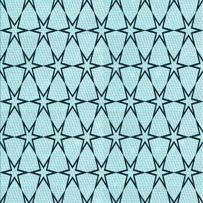 Machine Washable Transitional Deep-Sea Green Rug, wshpat3439lblu